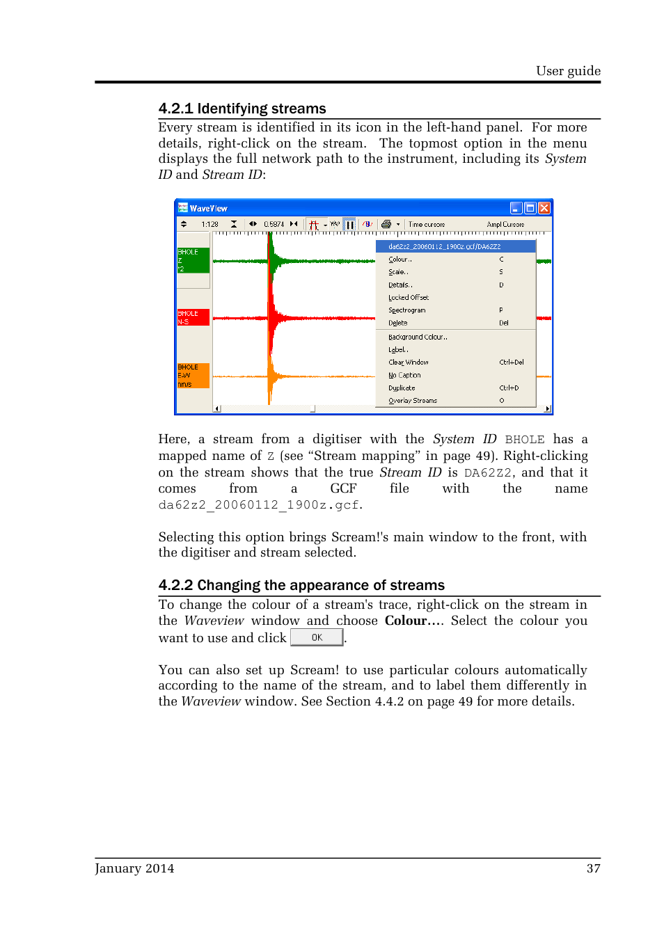 Guralp Systems Scream User Manual | Page 37 / 142