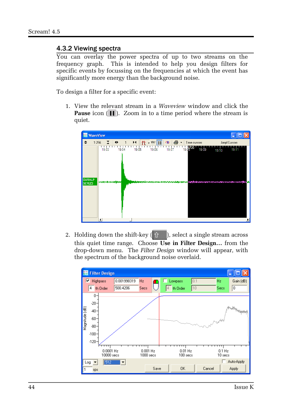 Guralp Systems Scream User Manual | Page 44 / 142
