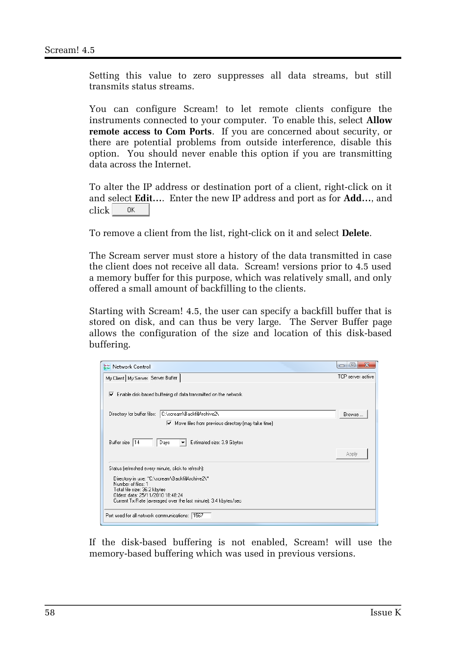 Guralp Systems Scream User Manual | Page 58 / 142