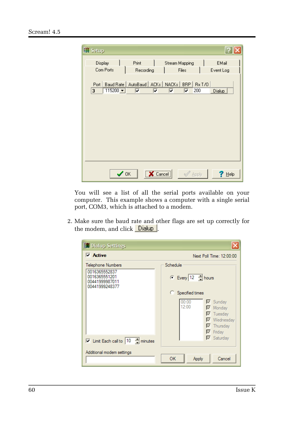 Guralp Systems Scream User Manual | Page 60 / 142