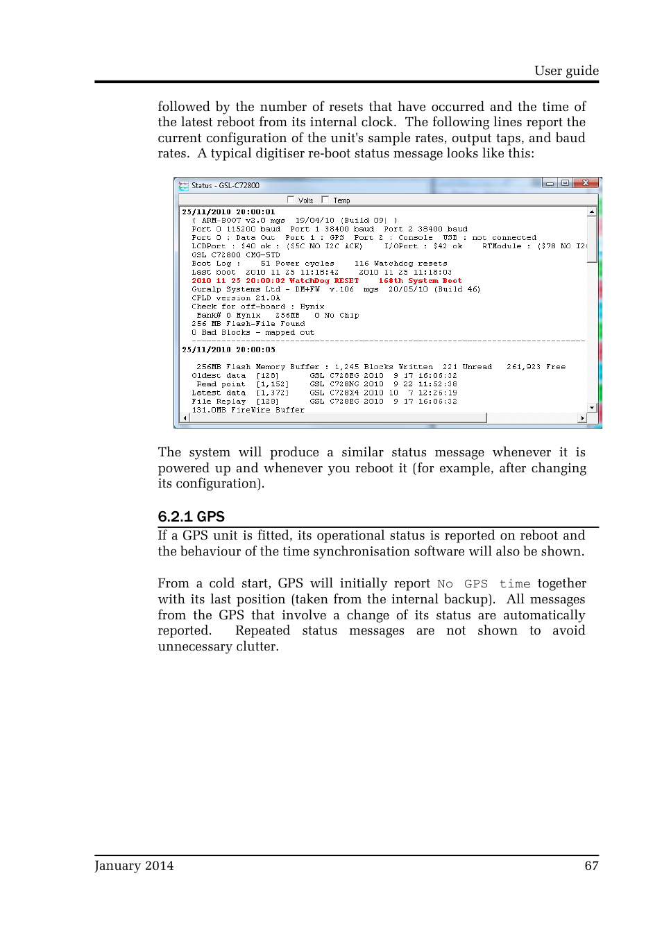 Guralp Systems Scream User Manual | Page 67 / 142