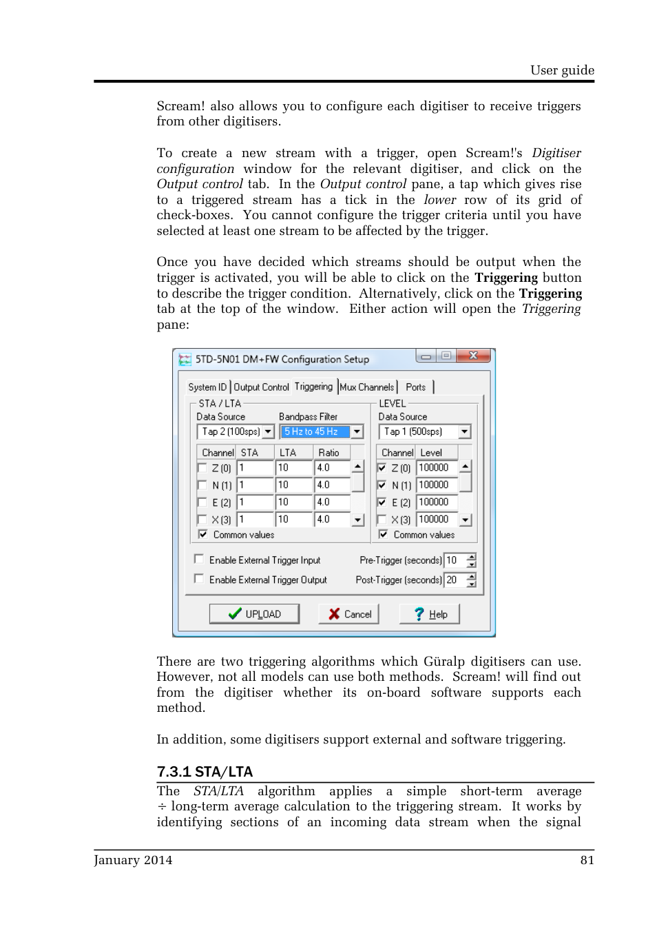 Guralp Systems Scream User Manual | Page 81 / 142