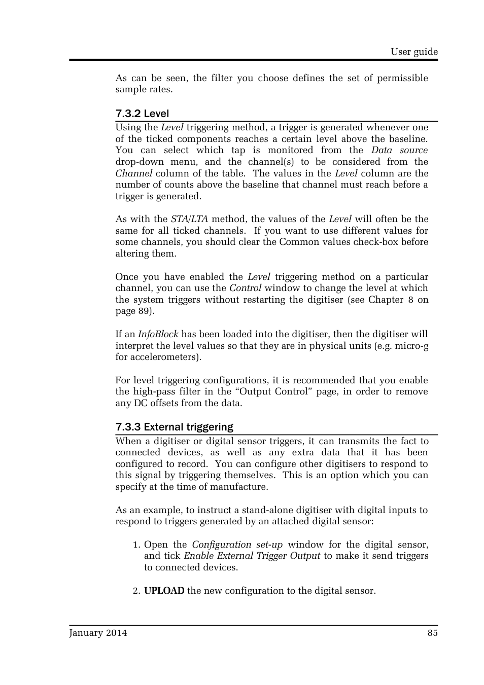 Guralp Systems Scream User Manual | Page 85 / 142