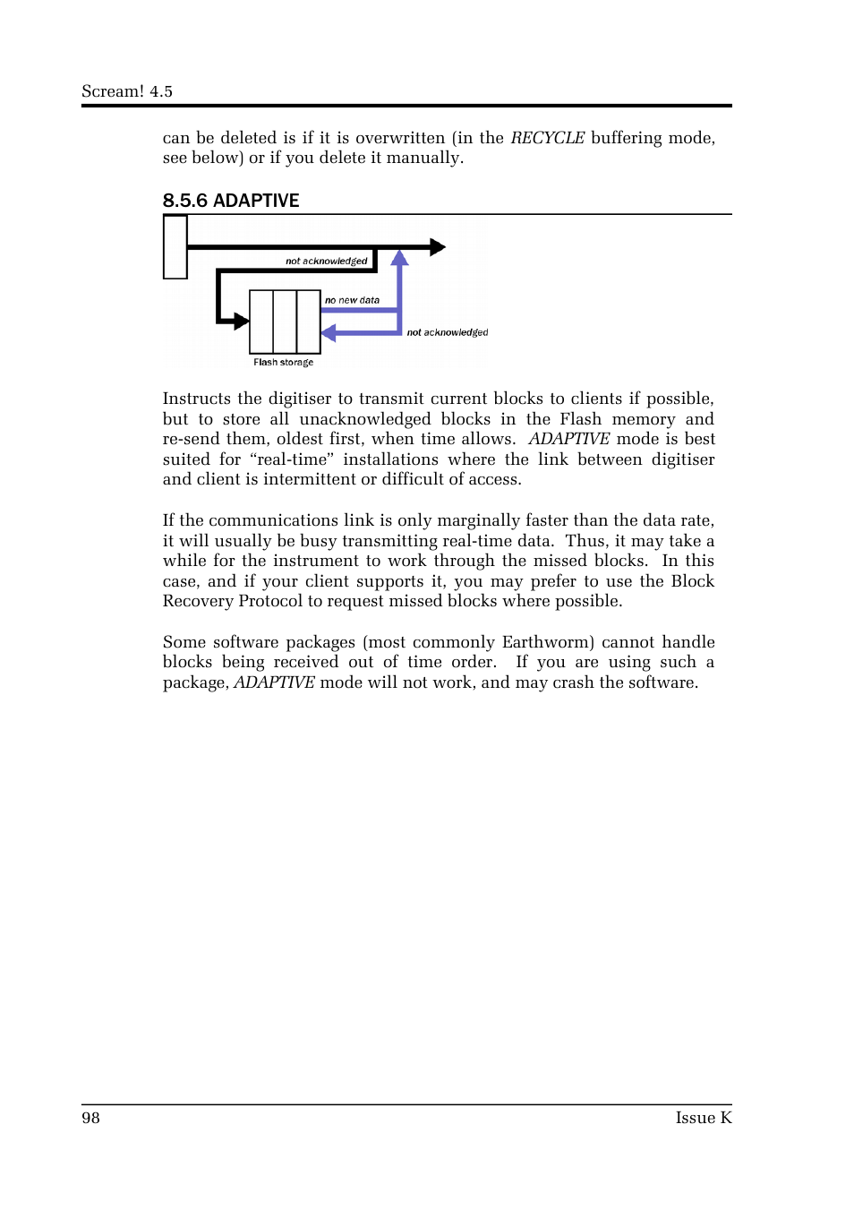Guralp Systems Scream User Manual | Page 98 / 142