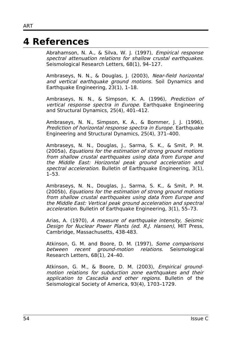 4 references | Guralp Systems ART User Manual | Page 54 / 63