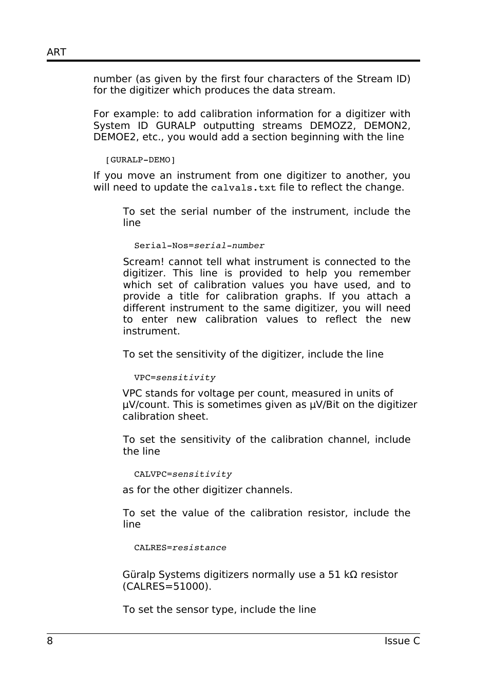 Guralp Systems ART User Manual | Page 8 / 63