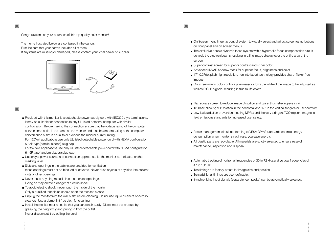 Introduction, English | Hansol 710A User Manual | Page 2 / 7