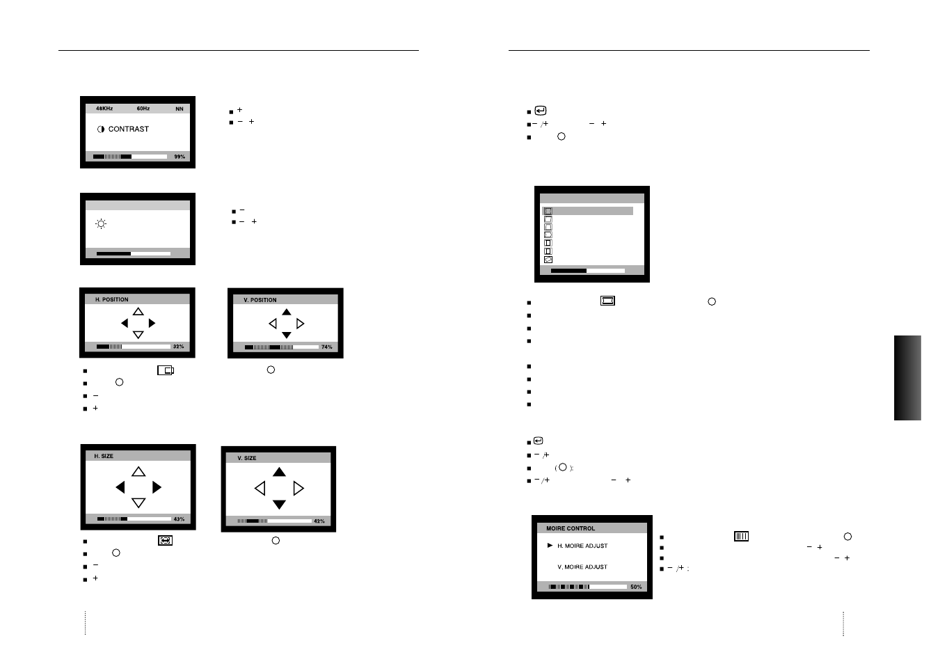 Controlli | Hansol 920eF User Manual | Page 27 / 37