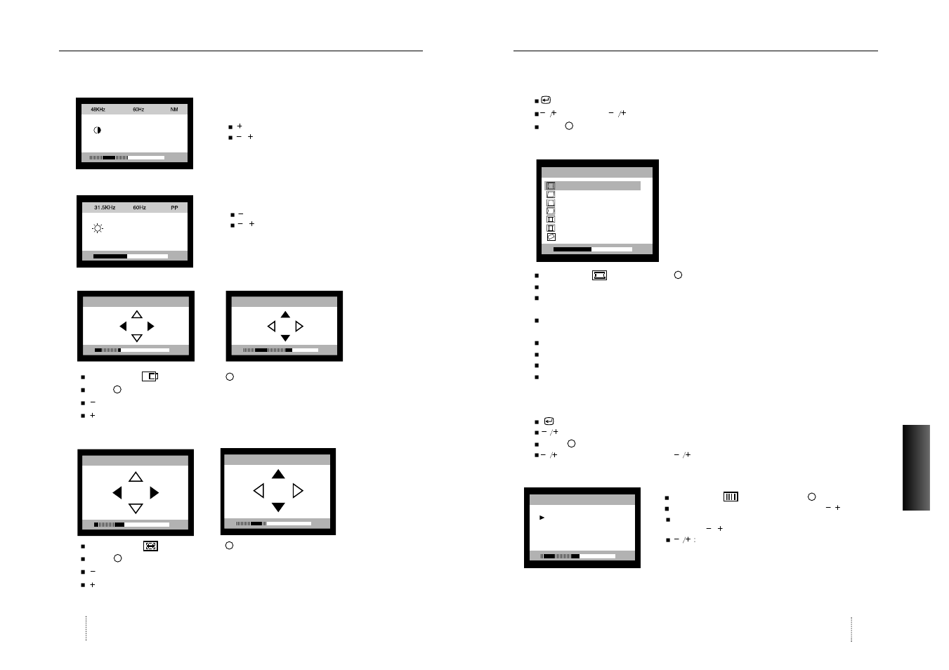 Controles | Hansol 920eF User Manual | Page 34 / 37