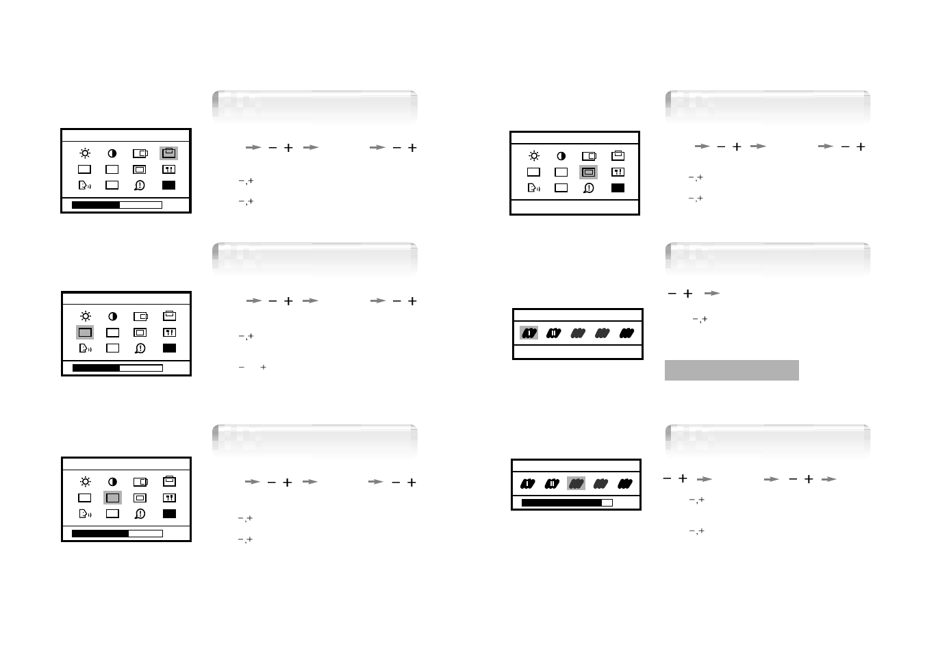 Clock phase user color, Clock phase | Hansol H530 User Manual | Page 8 / 13