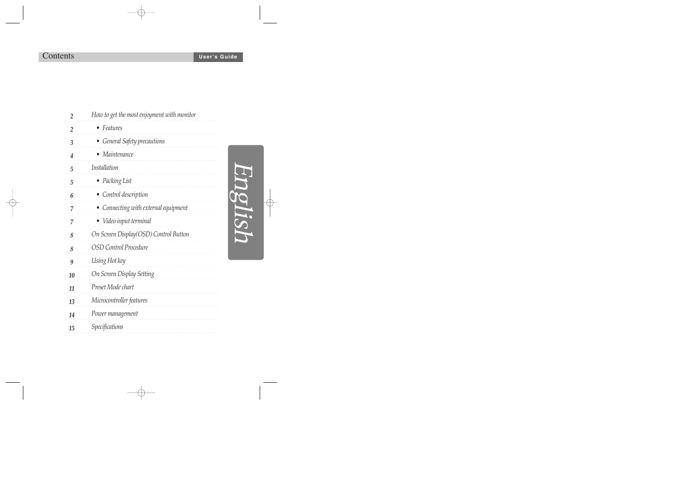 Hansol 520F User Manual | 8 pages