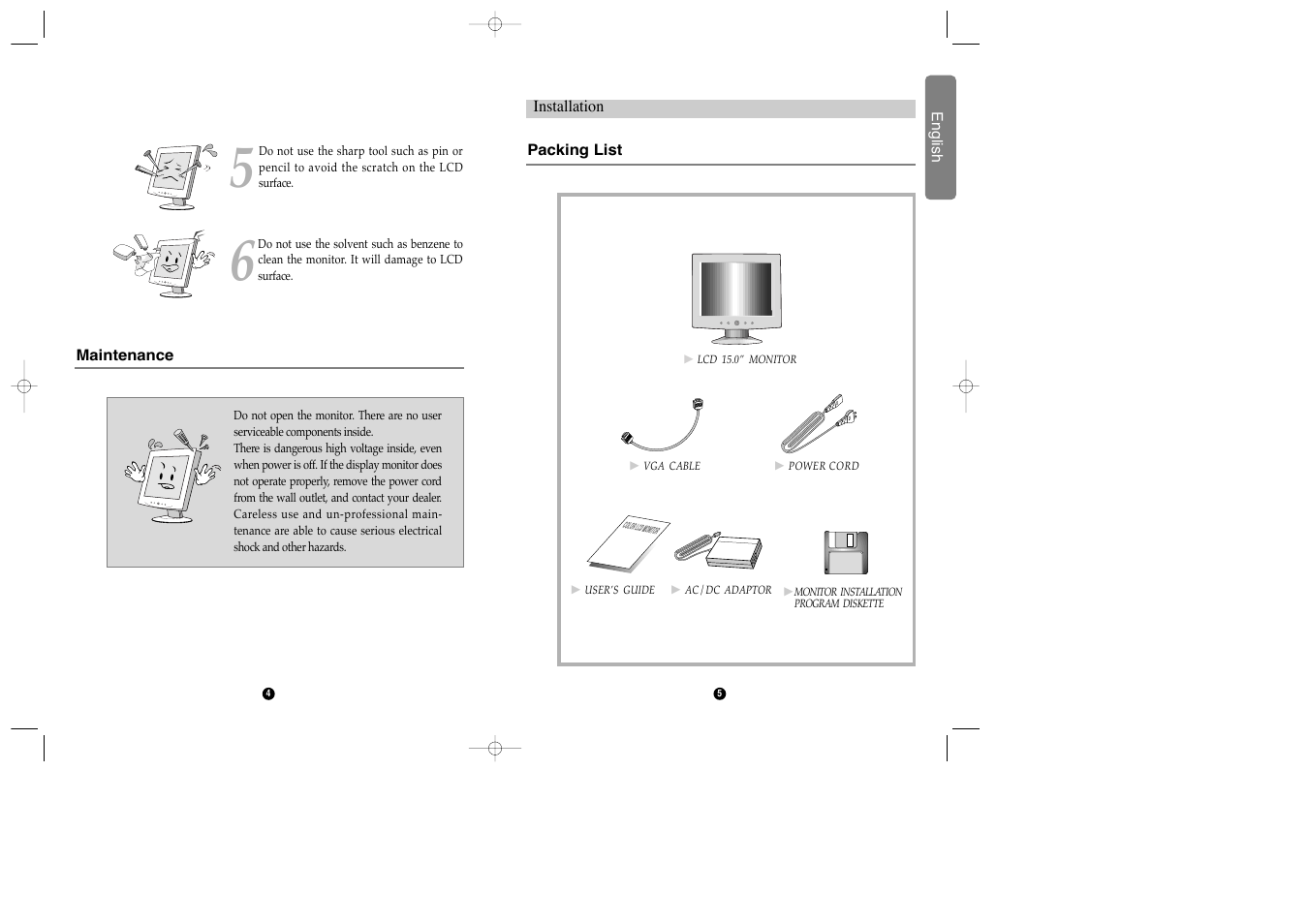 Hansol 520F User Manual | Page 3 / 8