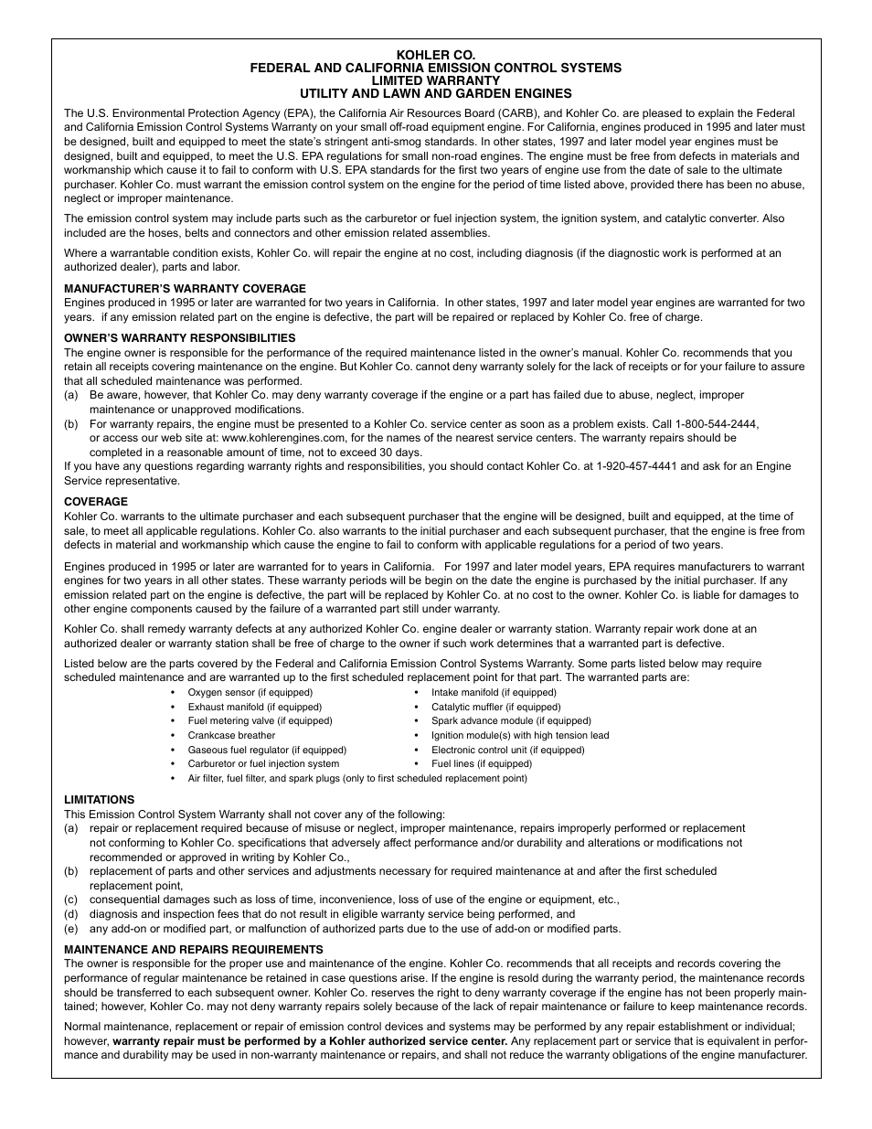 Cub Cadet SLT1554 User Manual | Page 38 / 40
