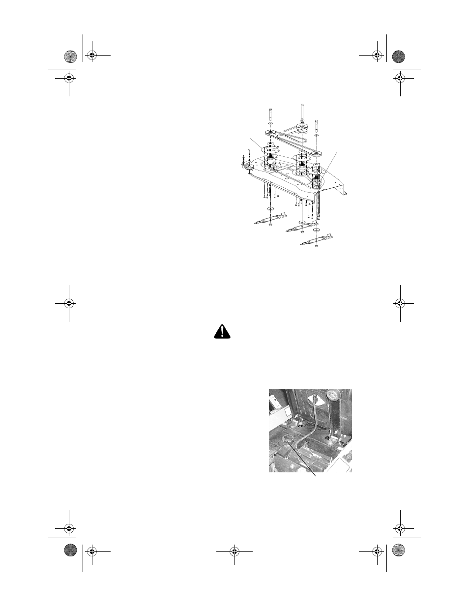 Warning, B.hydraulic oil | Cub Cadet 3654 User Manual | Page 17 / 32