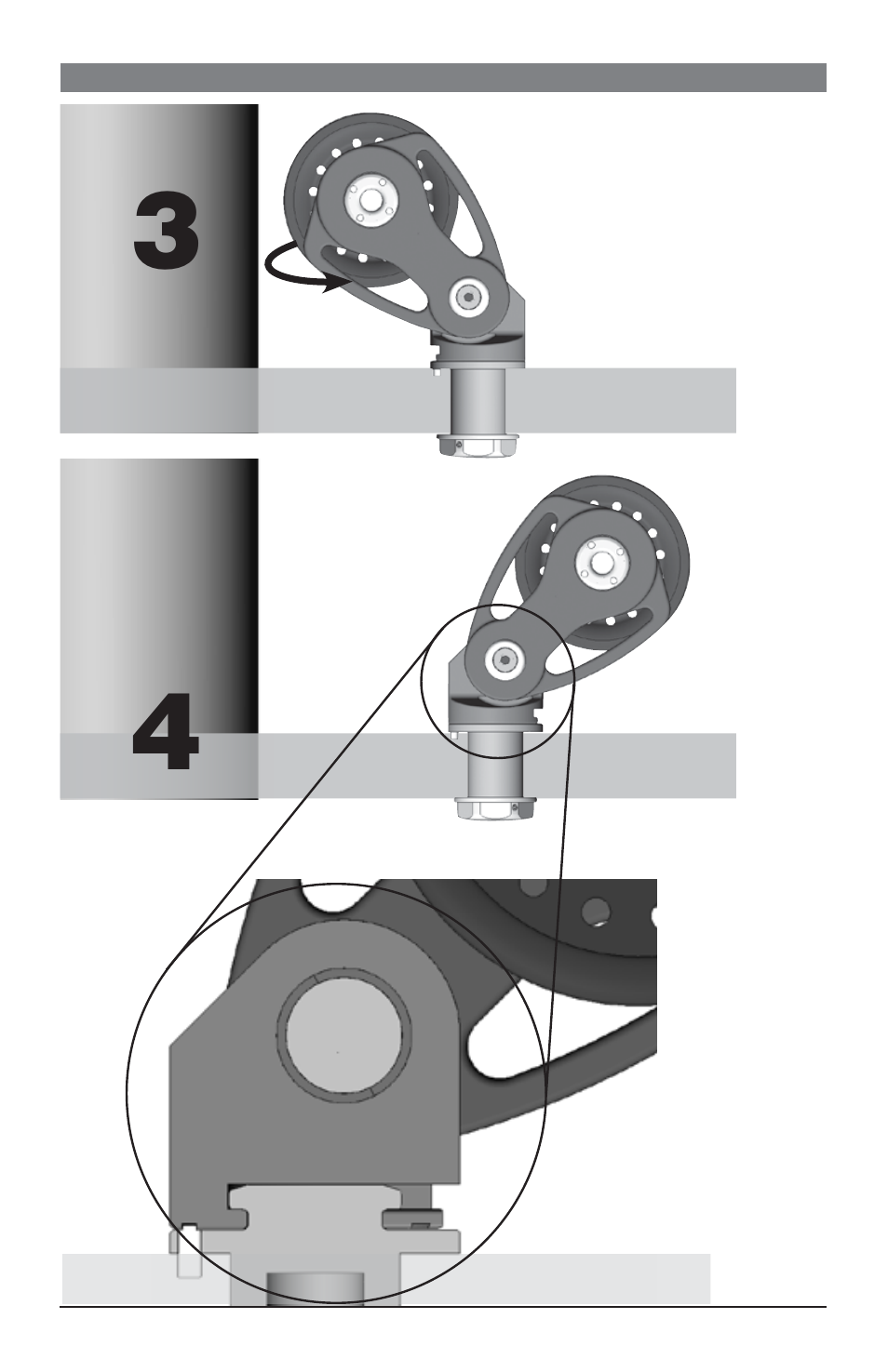 Harken Megayacht Swiveling Mastbase Blocks User Manual | Page 3 / 4
