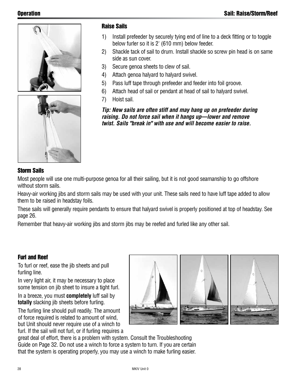 Harken 7410.10 MKIV Jib Reefing & Furling User Manual | Page 28 / 36