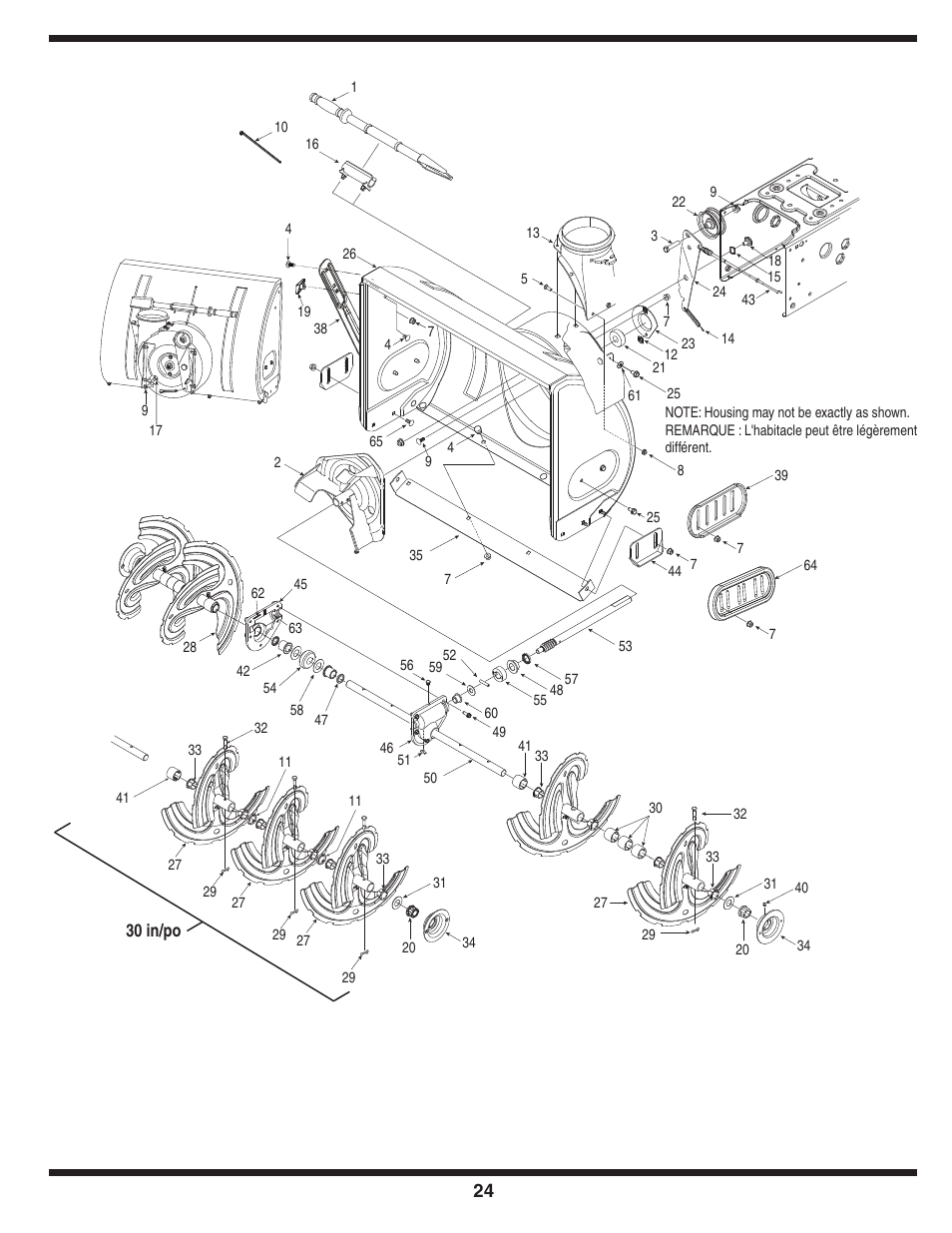 Cub Cadet Two Stage Snow Thrower User Manual | Page 24 / 52