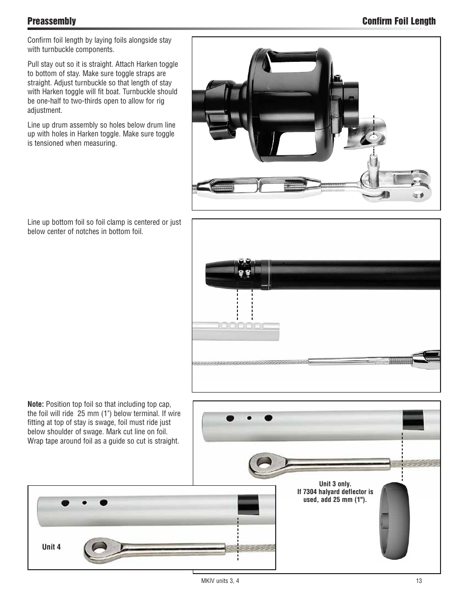 Harken 7413.10 MKIV Jib Reefing & Furling built after Feb. 2009 User Manual | Page 13 / 44