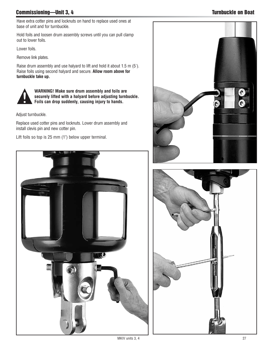 Harken 7413.10 MKIV Jib Reefing & Furling built after Feb. 2009 User Manual | Page 27 / 44