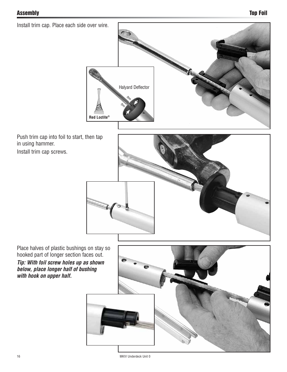 Harken 7410.11 MKIV Jib Reefing & Furling User Manual | Page 16 / 40