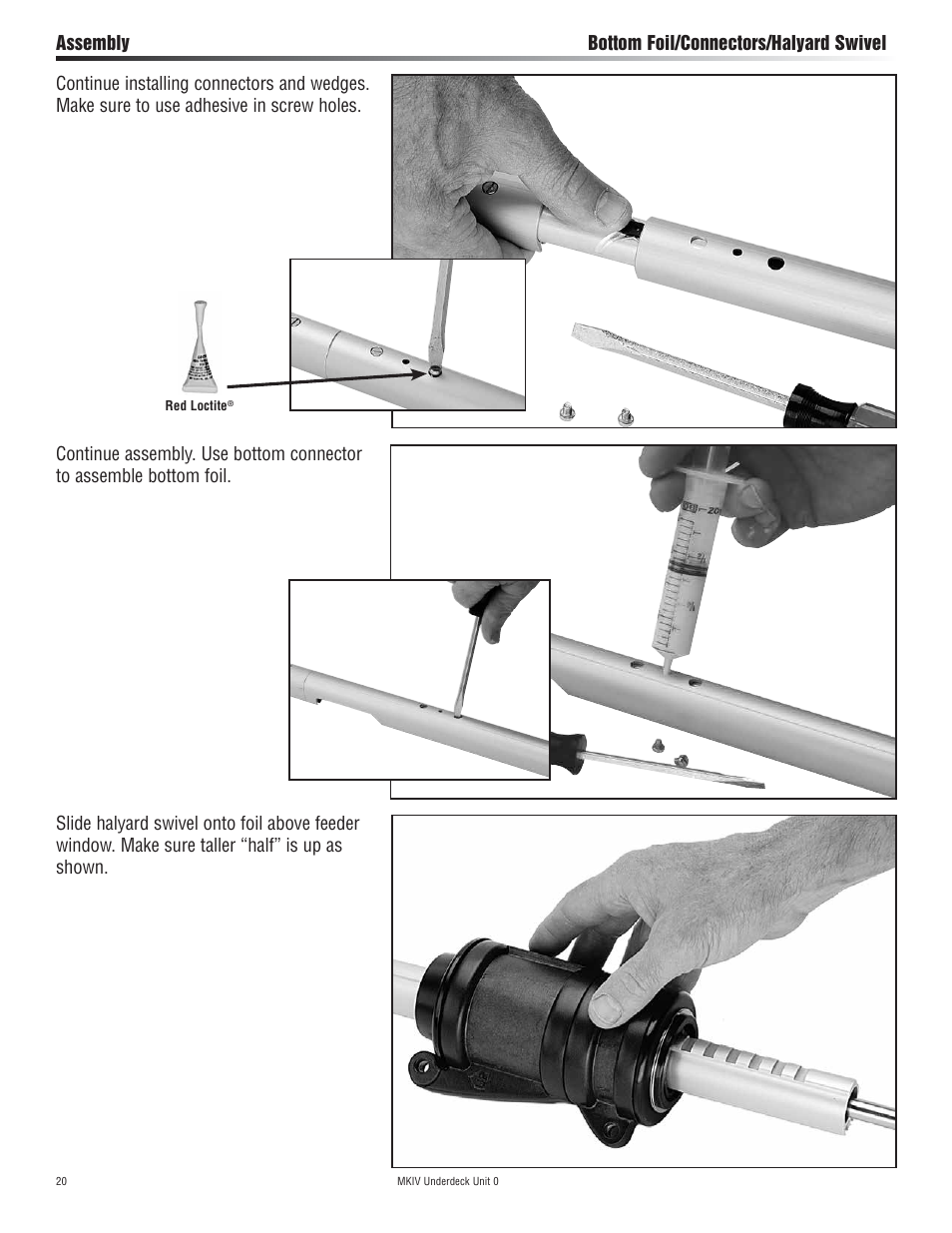 Harken 7410.11 MKIV Jib Reefing & Furling User Manual | Page 20 / 40