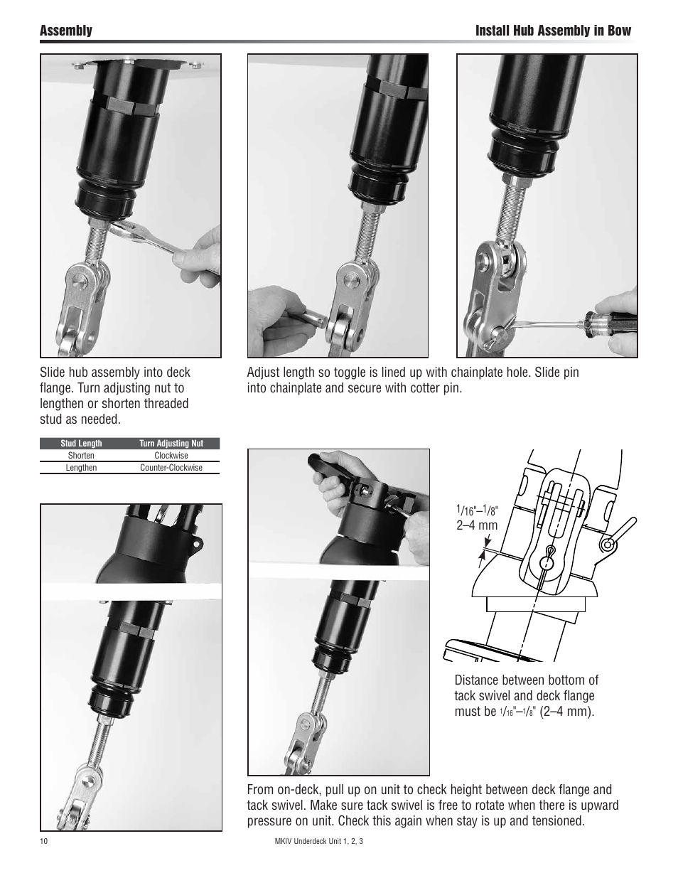 Harken 7411.11 1/2 MKIV Jib Reefing & Furling User Manual | Page 10 / 56