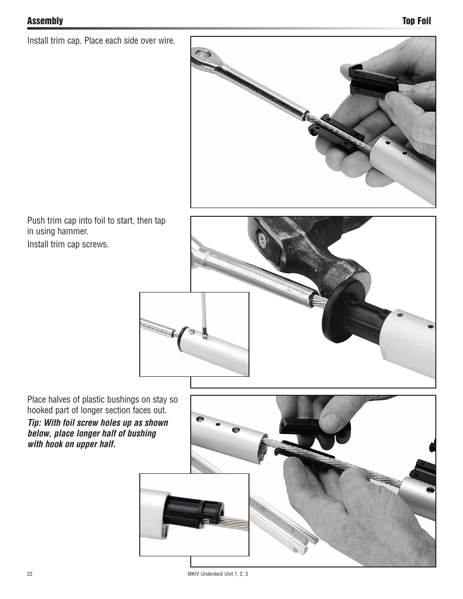 Harken 7411.11 1/2 MKIV Jib Reefing & Furling User Manual | Page 22 / 56