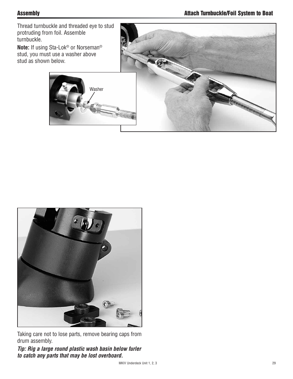 Harken 7411.11 1/2 MKIV Jib Reefing & Furling User Manual | Page 29 / 56