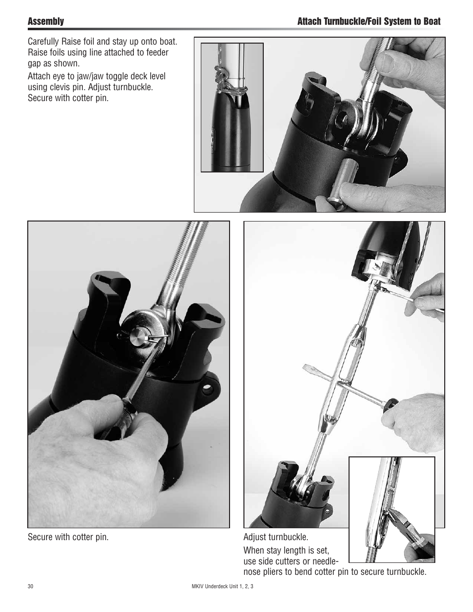 Harken 7411.11 1/2 MKIV Jib Reefing & Furling User Manual | Page 30 / 56
