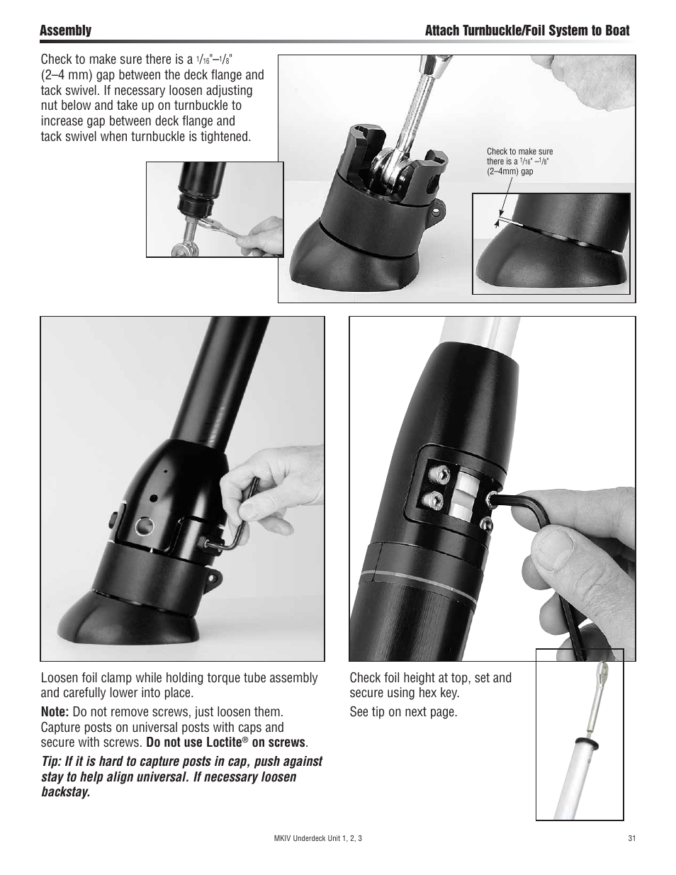 Harken 7411.11 1/2 MKIV Jib Reefing & Furling User Manual | Page 31 / 56