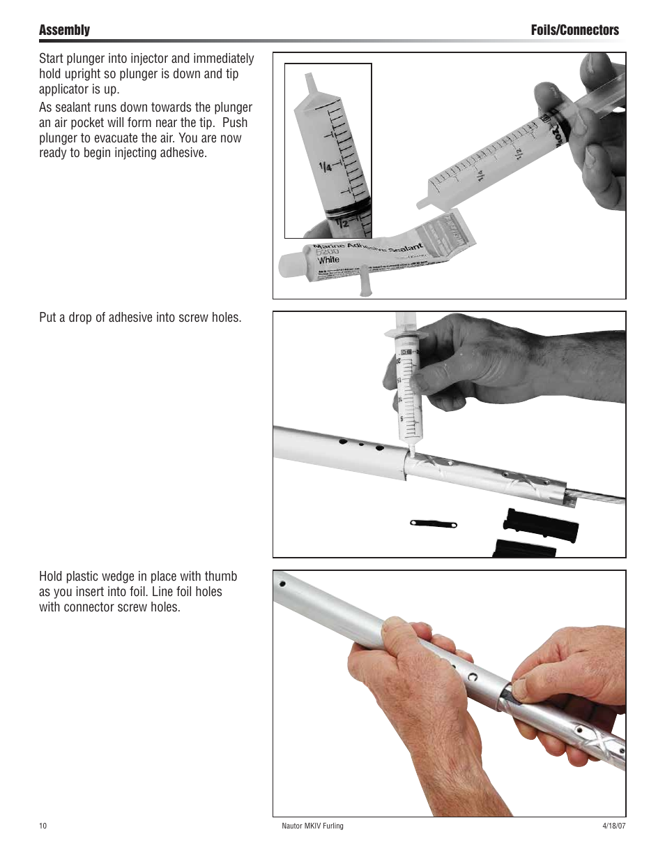 Harken C8436 MKIV Jib Reefing & Furling User Manual | Page 10 / 20