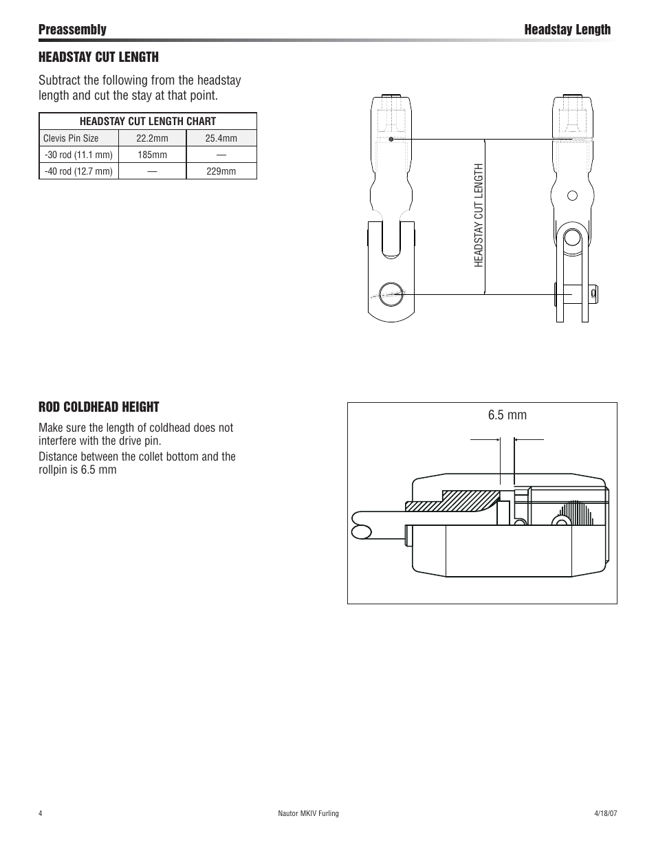 Harken C8436 MKIV Jib Reefing & Furling User Manual | Page 4 / 20