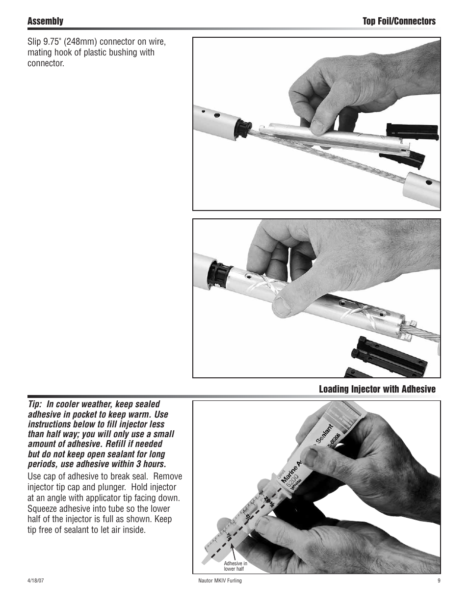 Harken C8436 MKIV Jib Reefing & Furling User Manual | Page 9 / 20