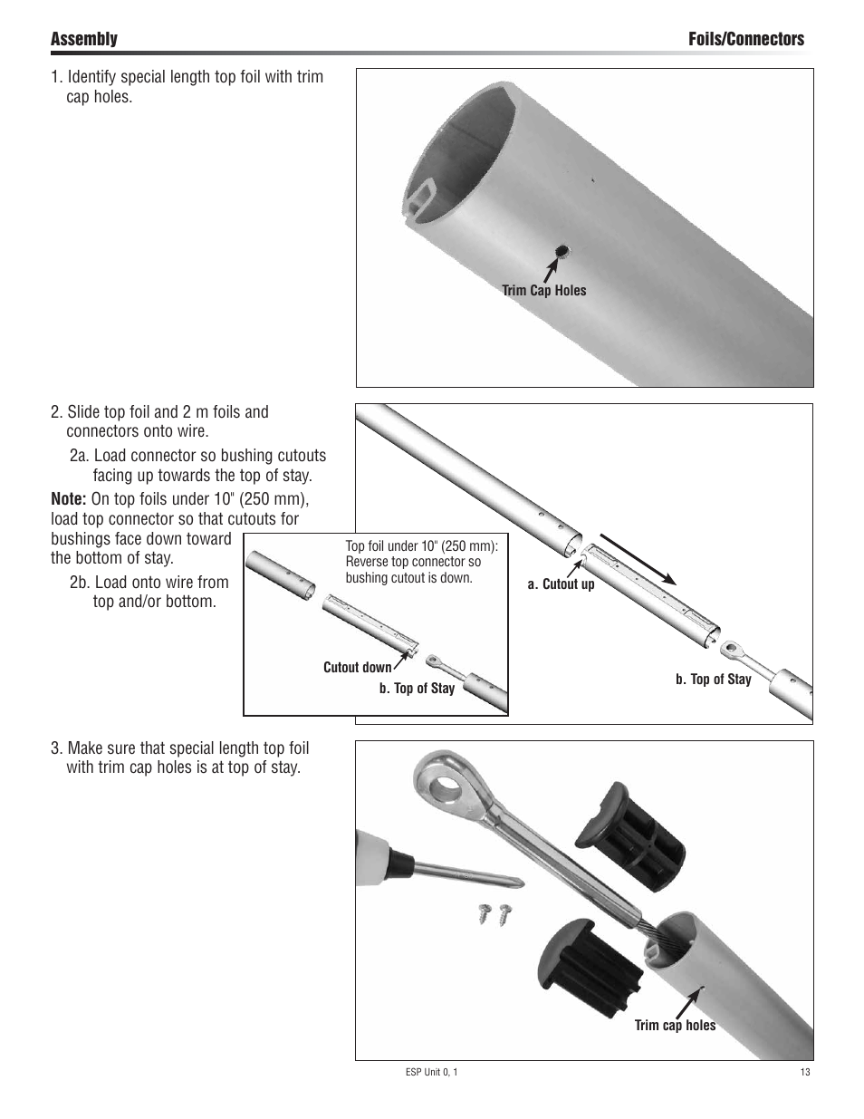 Harken 7320.10 ESP Jib Reefing & Furling User Manual | Page 13 / 36