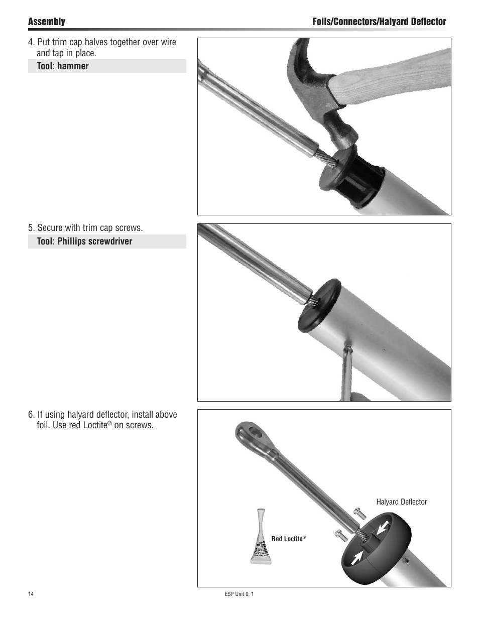 Harken 7320.10 ESP Jib Reefing & Furling User Manual | Page 14 / 36