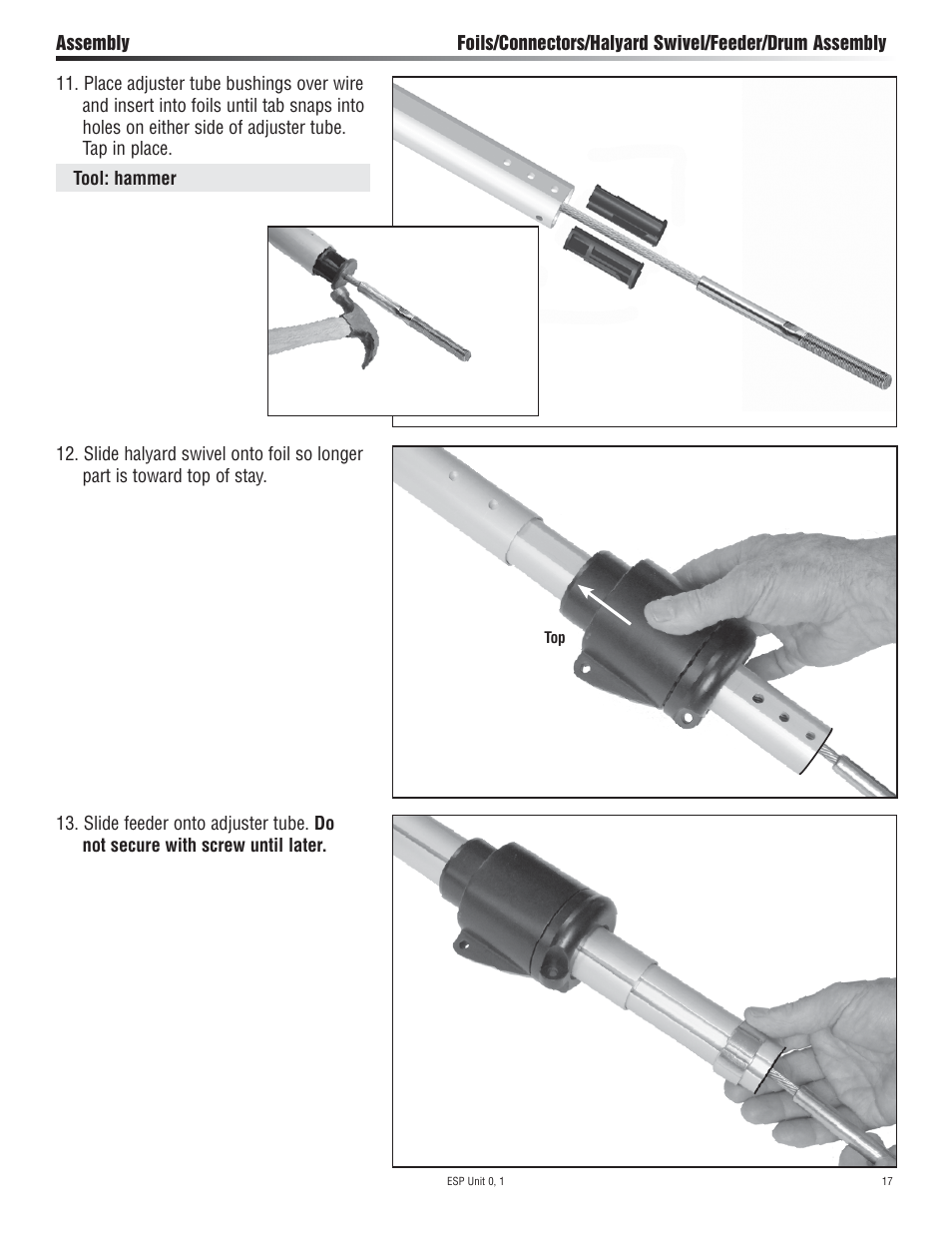 Harken 7320.10 ESP Jib Reefing & Furling User Manual | Page 17 / 36