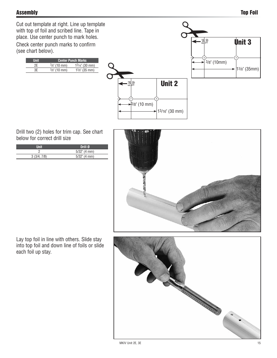Unit 3, Unit 2 | Harken 7412.13 12V MKIV Electric Jib Reefing & Furling User Manual | Page 15 / 48