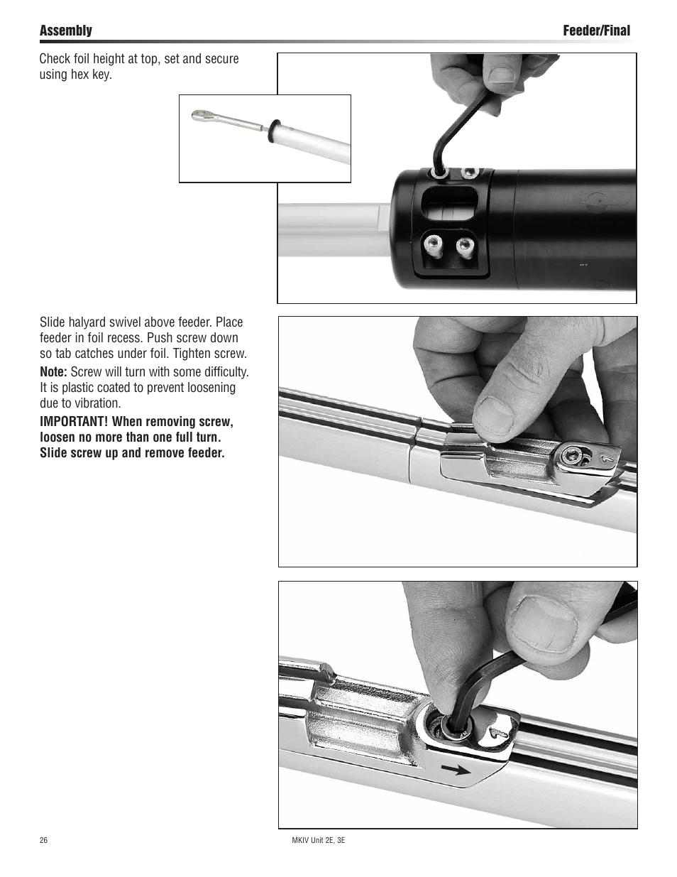 Harken 7412.13 12V MKIV Electric Jib Reefing & Furling User Manual | Page 26 / 48