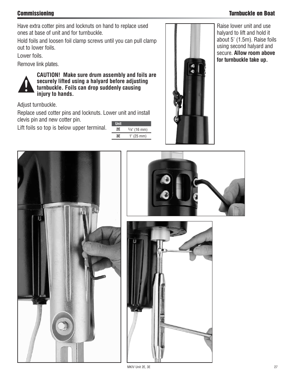 Harken 7412.13 12V MKIV Electric Jib Reefing & Furling User Manual | Page 27 / 48