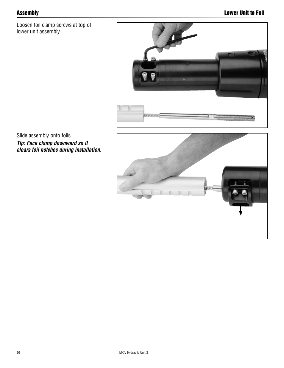 Harken 7413.15 MKIV Hydraulic Jib Reefing & Furling User Manual | Page 20 / 40