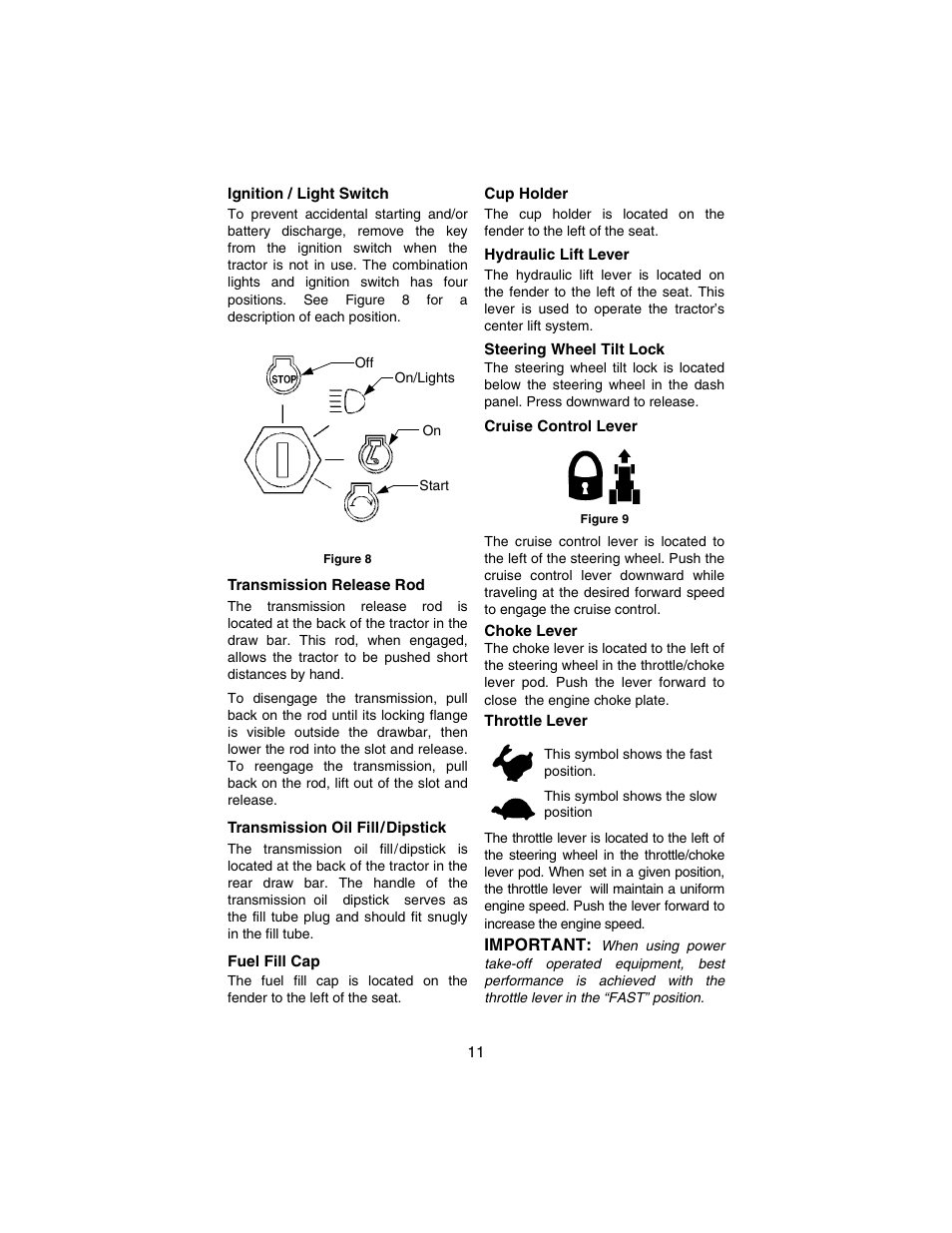 Cub Cadet 3235 User Manual | Page 11 / 44