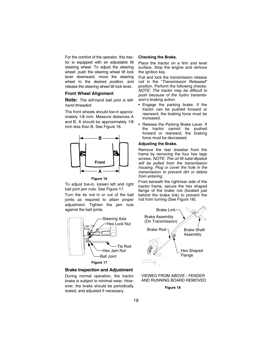 Cub Cadet 3235 User Manual | Page 18 / 44
