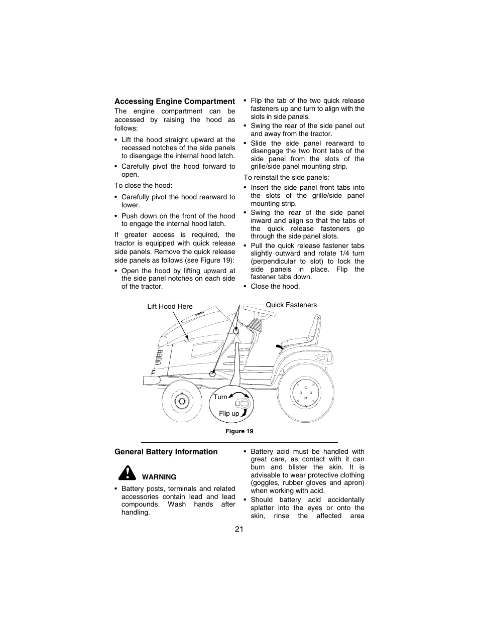 Cub Cadet 3235 User Manual | Page 21 / 44