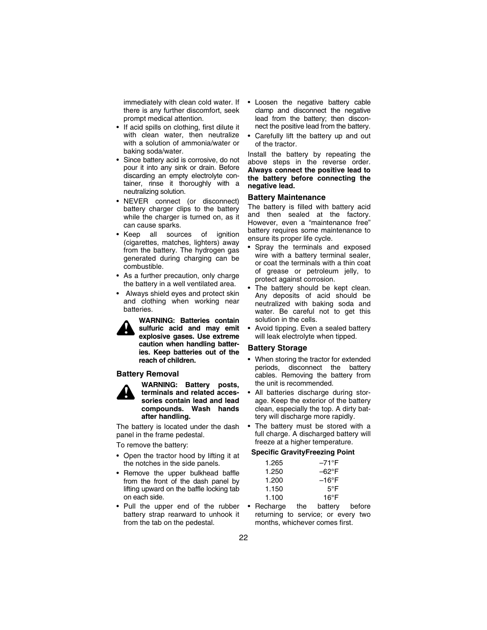 Cub Cadet 3235 User Manual | Page 22 / 44