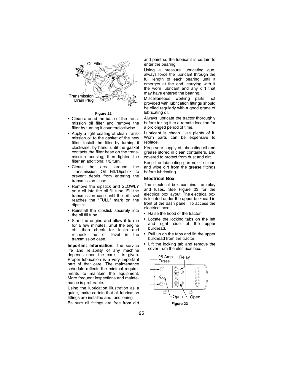 Cub Cadet 3235 User Manual | Page 25 / 44