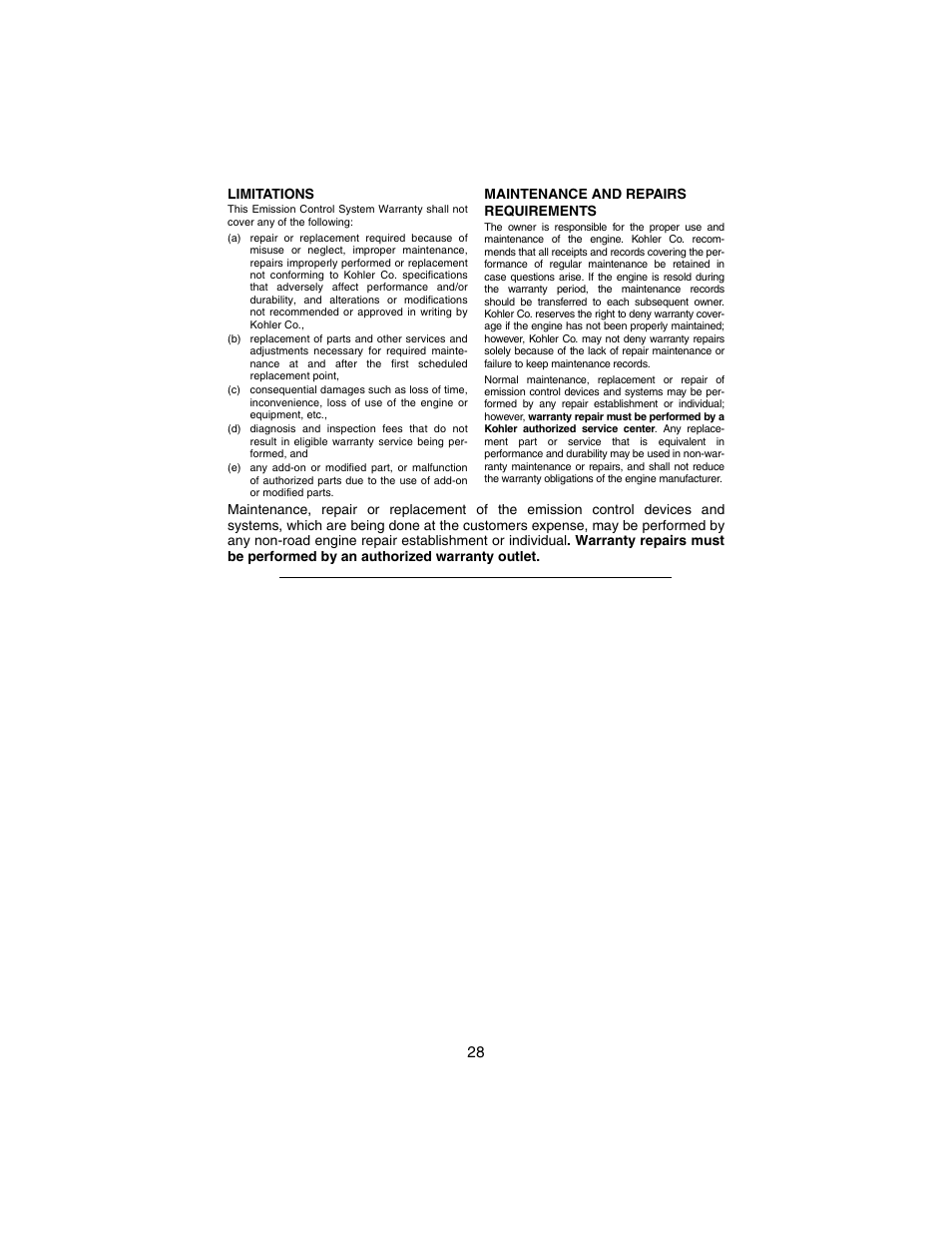 Cub Cadet 3235 User Manual | Page 28 / 44