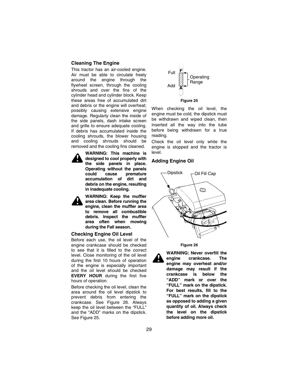Cub Cadet 3235 User Manual | Page 29 / 44
