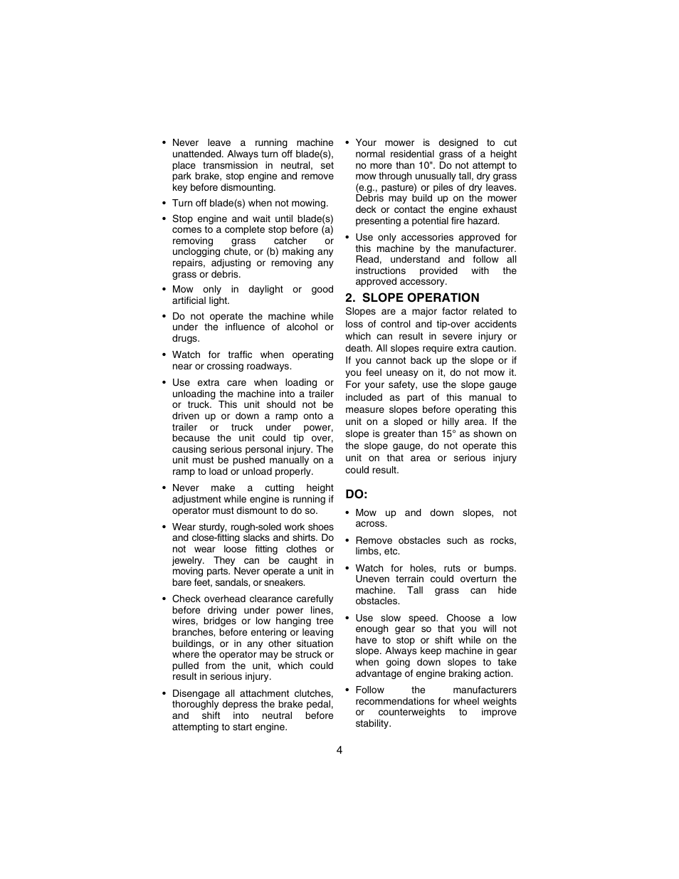 Cub Cadet 3235 User Manual | Page 4 / 44
