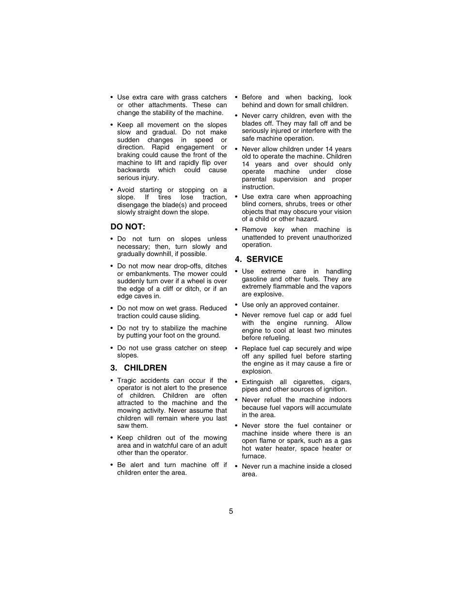 Cub Cadet 3235 User Manual | Page 5 / 44