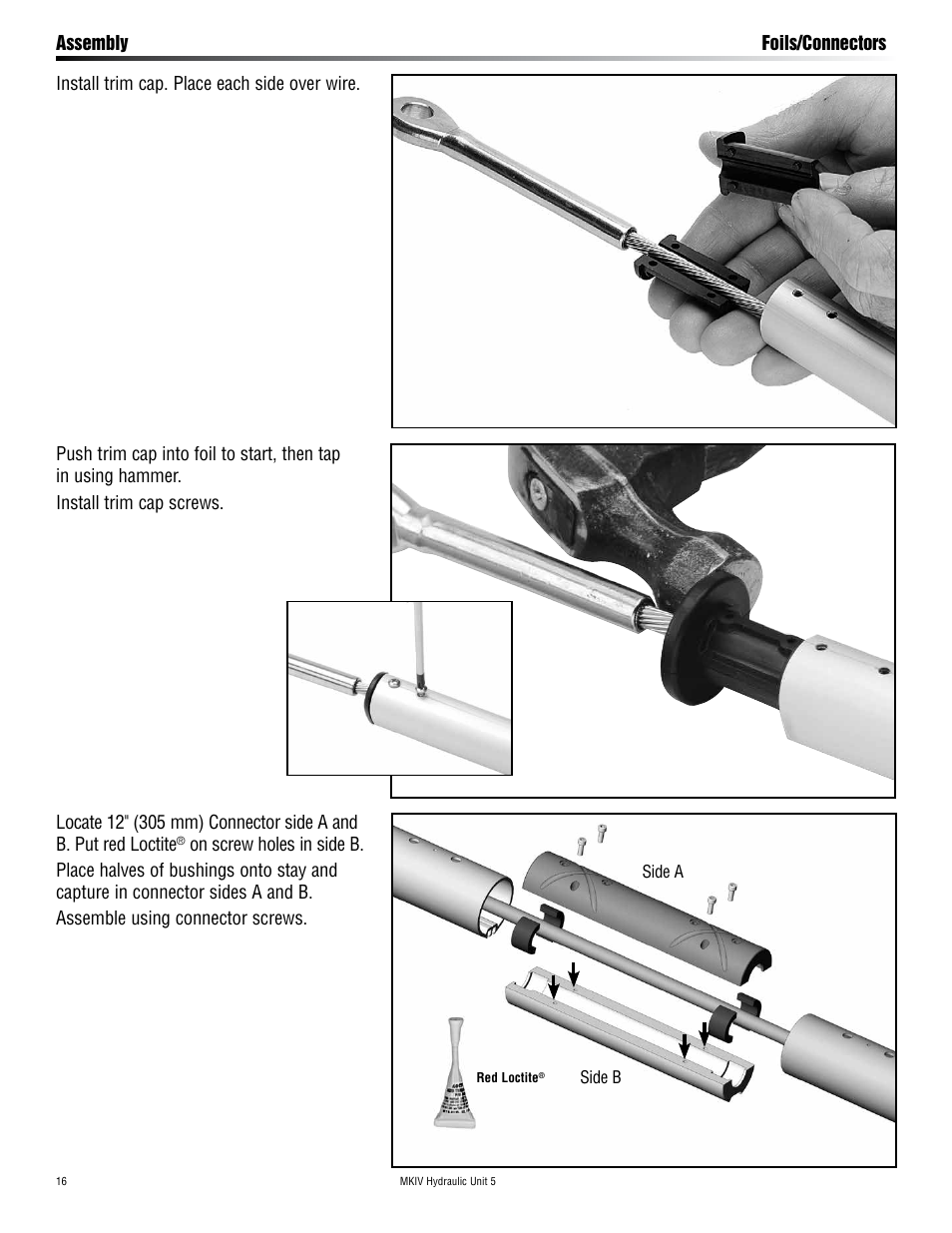 Harken 7415.15S MKIV Hydraulic Jib Reefing & Furling User Manual | Page 16 / 36